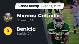 Recap: Moreau Catholic  vs. Benicia  2022