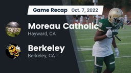 Recap: Moreau Catholic  vs. Berkeley  2022