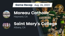 Recap: Moreau Catholic  vs. Saint Mary's College  2023