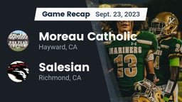 Recap: Moreau Catholic  vs. Salesian  2023