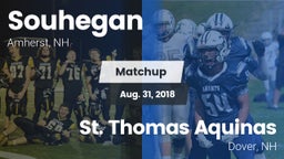 Matchup: Souhegan vs. St. Thomas Aquinas  2018