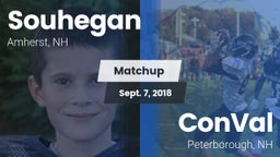 Matchup: Souhegan vs. ConVal  2018