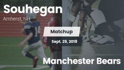 Matchup: Souhegan vs. Manchester Bears 2018