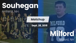 Matchup: Souhegan vs. Milford  2018