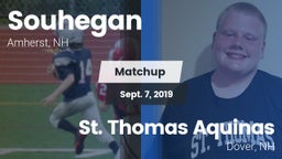 Matchup: Souhegan vs. St. Thomas Aquinas  2019