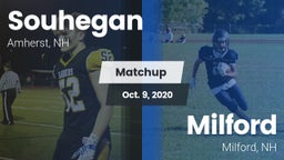 Matchup: Souhegan vs. Milford  2020