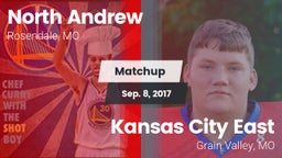 Matchup: North Andrew vs. Kansas City East  2017