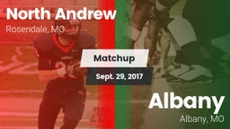 Matchup: North Andrew vs. Albany  2017