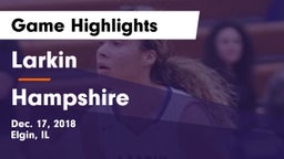Larkin  vs Hampshire  Game Highlights - Dec. 17, 2018