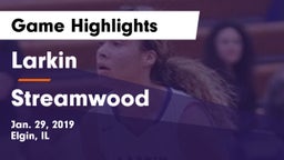 Larkin  vs Streamwood  Game Highlights - Jan. 29, 2019