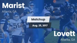 Matchup: Marist vs. Lovett  2017
