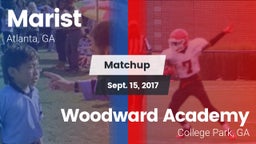 Matchup: Marist vs. Woodward Academy 2017