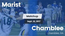 Matchup: Marist vs. Chamblee  2017