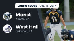 Recap: Marist  vs. West Hall  2017