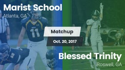 Matchup: Marist School vs. Blessed Trinity  2017