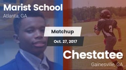 Matchup: Marist School vs. Chestatee  2017