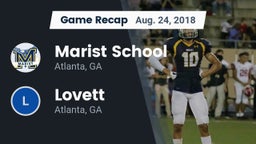 Recap: Marist School vs. Lovett  2018