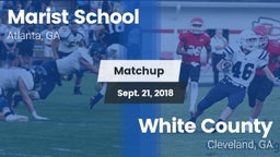 Matchup: Marist School vs. White County  2018