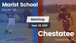 Matchup: Marist School vs. Chestatee  2018