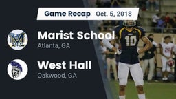 Recap: Marist School vs. West Hall  2018