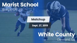 Matchup: Marist School vs. White County  2019