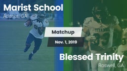 Matchup: Marist School vs. Blessed Trinity  2019