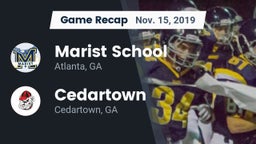 Recap: Marist School vs. Cedartown  2019