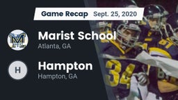 Recap: Marist School vs. Hampton  2020