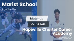 Matchup: Marist School vs. Hapeville Charter Career Academy 2020