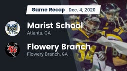 Recap: Marist School vs. Flowery Branch  2020