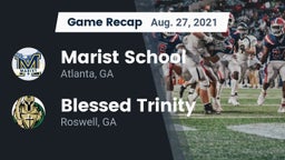 Recap: Marist School vs. Blessed Trinity  2021