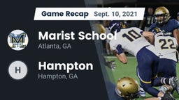 Recap: Marist School vs. Hampton  2021