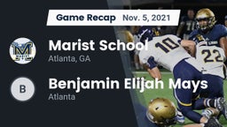 Recap: Marist School vs.  Benjamin  Elijah Mays 2021