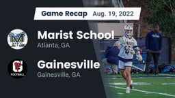 Recap: Marist School vs. Gainesville  2022