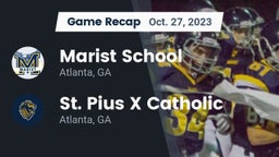 Recap: Marist School vs. St. Pius X Catholic  2023