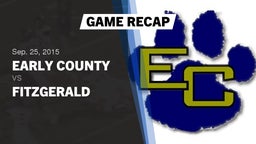 Recap: Early County  vs. Fitzgerald High 2015