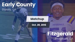 Matchup: Early County vs. Fitzgerald  2016