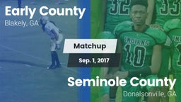 Matchup: Early County vs. Seminole County  2017