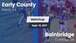 Matchup: Early County vs. Bainbridge  2017