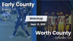 Matchup: Early County vs. Worth County  2019