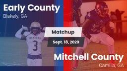 Matchup: Early County vs. Mitchell County  2020