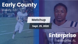 Matchup: Early County vs. Enterprise  2020