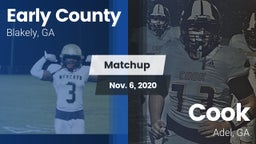 Matchup: Early County vs. Cook  2020