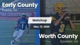 Matchup: Early County vs. Worth County  2020
