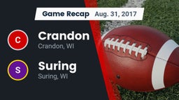 Recap: Crandon  vs. Suring  2017