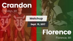 Matchup: Crandon vs. Florence  2017