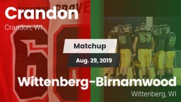 Matchup: Crandon vs. Wittenberg-Birnamwood  2019
