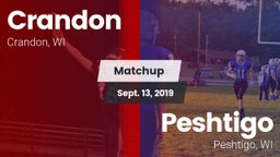 Matchup: Crandon vs. Peshtigo  2019