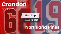 Matchup: Crandon vs. Northland Pines  2019