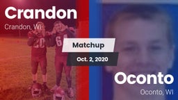 Matchup: Crandon vs. Oconto  2020